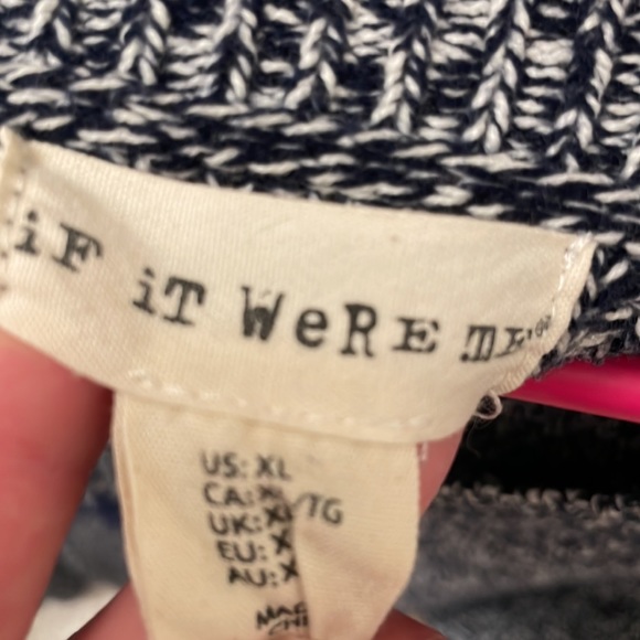 Blue Star long Sweater - Picture 3 of 3